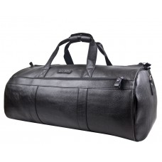 Кожаный портплед / дорожная сумка Milano black (арт. 4035-01) Carlo Gattini