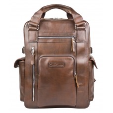 Кожаный рюкзак Corruda Premium brown (арт. 3092-53) Carlo Gattini
