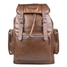Кожаный рюкзак Voltaggio Premium brown (арт. 3091-53) Carlo Gattini