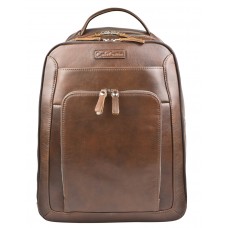 Кожаный рюкзак Montemoro Premium brown (арт. 3044-53) Carlo Gattini