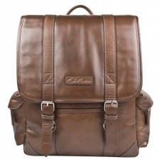 Кожаный рюкзак Montalbano Premium brown (арт. 3097-53) Carlo Gattini