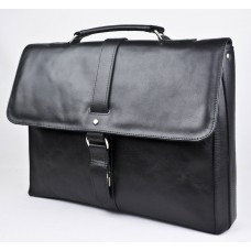 Кожаный портфель Torrano black (арт. 2013-01) Carlo Gattini