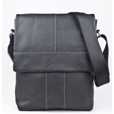 Кожаная мужская сумка Corsano black (арт. 5029-01) Carlo Gattini