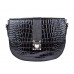 Кожаная женская сумка Albiano black (арт. 8033-01) Carlo Gattini