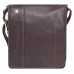 Мужская коричневая кожаная сумка кросс-боди Franchesco Mariscotti 2-1112кFM15 неаполь кор