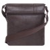 Мужская коричневая кожаная сумка кросс-боди Franchesco Mariscotti 2-1112кFM15 неаполь кор