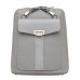 Сумка-рюкзак женская серого цвета Lakestone Penrose Ash Light Grey, натуральная кожа