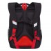 Рюкзак школьный Grizzly (черный -красный) RAw-397-4 